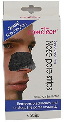 Cameleon Charcoal Nose Pore strips For Men & Woman(12 ml)