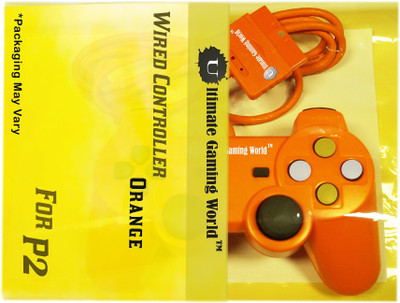 Ultimate Gaming World ™ Wired Controller for PS-2 Console Only. (Orange Color) Gaming Accessory Kit(Orange, For PS2)
Ultimate Gaming World ™ Wired Controller for PS-2 Console Only. (Orange Color) Gaming Accessory Kit(Orange, For PS2)