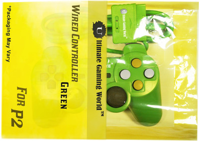 Ultimate Gaming World ™ Wired Controller for PS-2 Console Only. (Green Color) Gaming Accessory Kit(Green, For PS2)
Ultimate Gaming World ™ Wired Controller for PS-2 Console Only. (Green Color) Gaming Accessory Kit(Green, For PS2)