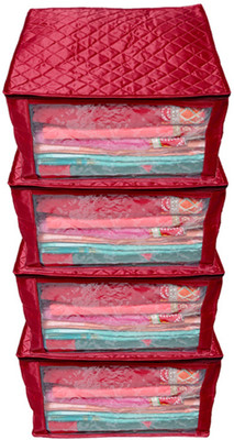 Kuber Industries Designer Saree Cover Extra Large Size In Maroon Quilted Satin set of 4 Pcs KISSCSATINSCS03(Maroon)
Kuber Industries Designer Saree Cover Extra Large Size In Maroon Quilted Satin set of 4 Pcs KISSCSATINSCS03(Maroon)