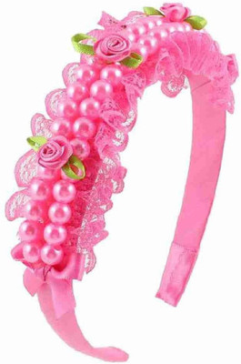 Ziory Pink Nylon Floral Faux Pearls Plastic Narrow Girls Pearl Hair Bands Princess Series Lace Flower Headband Kids Ribbon Bow Hair Accessories Hair Hoop hairband for Baby Girls Hair Band(Pink)
Ziory Pink Nylon Floral Faux Pearls Plastic Narrow Girls Pearl Hair Bands Princess Series Lace Flower Headband Kids Ribbon Bow Hair Accessories Hair Hoop hairband for Baby Girls Hair Band(Pink)