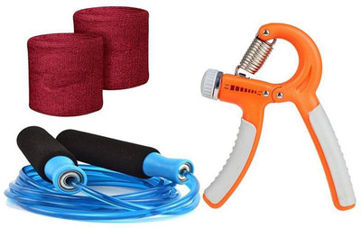 serveuttam Adjestable Hande Gripe-with bearing and Skipping Rope Gym & Fitness Kit
serveuttam Adjestable Hande Gripe-with bearing and Skipping Rope Gym & Fitness Kit