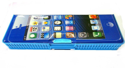 Kids Mandi A-3368 Multifunctional Double Sided Magnetic Closure I-Phone Shape Art Plastic Pencil Box(Set of 1, Blue)
Kids Mandi A-3368 Multifunctional Double Sided Magnetic Closure I-Phone Shape Art Plastic Pencil Box(Set of 1, Blue)