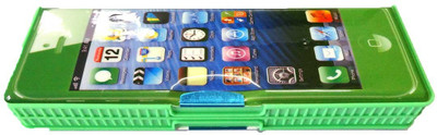 Kids Mandi A-3368 Multifunctional Double Sided Magnetic Closure I-Phone Shape Art Plastic Pencil Box(Set of 1, Green)
Kids Mandi A-3368 Multifunctional Double Sided Magnetic Closure I-Phone Shape Art Plastic Pencil Box(Set of 1, Green)