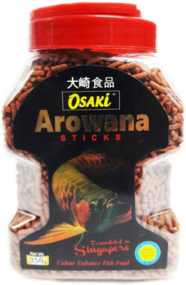 OSAKi Arowana Sticks 350g | Growth & Color Enhancing | (Formulated in Singapore) | 350 g Dry Fish Food
OSAKi Arowana Sticks 350g | Growth & Color Enhancing | (Formulated in Singapore) | 350 g Dry Fish Food