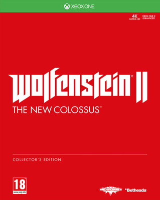 Wolfenstein II: The New Colossus (Collector's Edition)(Game and Upgrades Pack, for Xbox One)
Wolfenstein II: The New Colossus (Collector's Edition)(Game and Upgrades Pack, for Xbox One)
