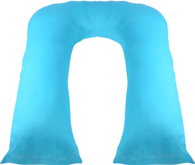 kidiCat Solid Pregnancy Pillow Pack of 1(Blue)