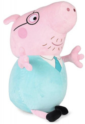 iDream Peppa Pig's Daddy Pig Plush Stuffed Soft Toy - 28 cm(Green)