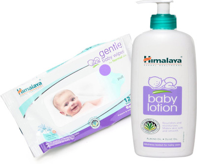 Himalaya Herbals Baby Lotion (400ml)+Himalaya Herbals Gentle baby Wipes (12 Sheets)(White)
Himalaya Herbals Baby Lotion (400ml)+Himalaya Herbals Gentle baby Wipes (12 Sheets)(White)