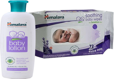 Himalaya Herbals Baby Lotion (100ml)+Himalaya Herbals Soothing Baby Wipes (72 Sheets)(White)
Himalaya Herbals Baby Lotion (100ml)+Himalaya Herbals Soothing Baby Wipes (72 Sheets)(White)