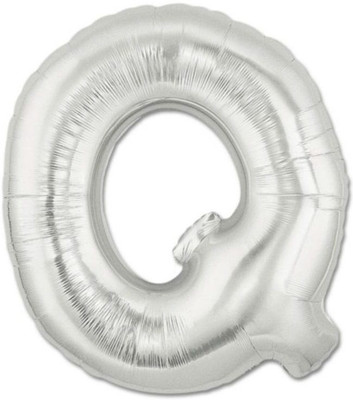 Balloonistics Solid Q Letter Foil Balloon 17" Inch - Silver Balloon(Silver, Pack of 1)
Balloonistics Solid Q Letter Foil Balloon 17" Inch - Silver Balloon(Silver, Pack of 1)