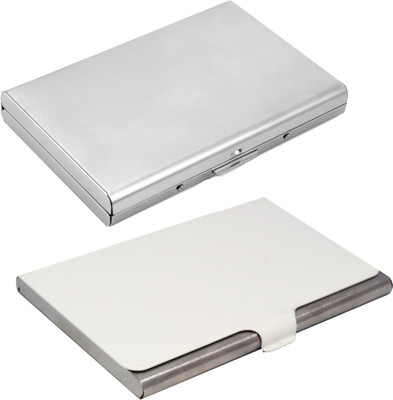 Stealodeal White Stainless Steel With Silver Metal Debit/Credit 10 Card Holder(Set of 2, White, Silver)
Stealodeal White Stainless Steel With Silver Metal Debit/Credit 10 Card Holder(Set of 2, White, Silver)