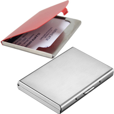 Stealodeal Silver High Quality Metal With Red Stainless Steel 6 Card Holder(Set of 2, Silver, Red)
Stealodeal Silver High Quality Metal With Red Stainless Steel 6 Card Holder(Set of 2, Silver, Red)