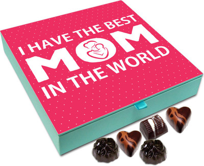 Chocholik Gift Box - I Have The Best Mom In The World Chocolate Box - 9pc Truffles(108 g)
Chocholik Gift Box - I Have The Best Mom In The World Chocolate Box - 9pc Truffles(108 g)