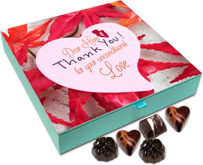 Chocholik Gift Box - Thank You Mom For All The Unconditional Love Chocolate Box - 9pc Truffles(108 g)
Chocholik Gift Box - Thank You Mom For All The Unconditional Love Chocolate Box - 9pc Truffles(108 g)
