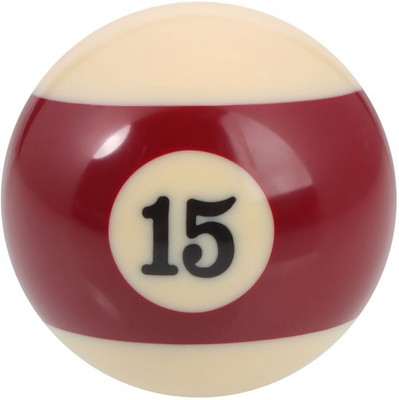 Laxmi Ganesh Billiard POOL SOLID BALL (15) Billiard Ball(Pack of 16, Brown)
