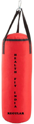HEALTH FIT INDIA Regular 2.0 Feet Long, Synthetic Leather Material, Red Color, Unfilled with Hanging Straps Hanging Bag(2.0, 24 kg)
HEALTH FIT INDIA Regular 2.0 Feet Long, Synthetic Leather Material, Red Color, Unfilled with Hanging Straps Hanging Bag(2.0, 24 kg)