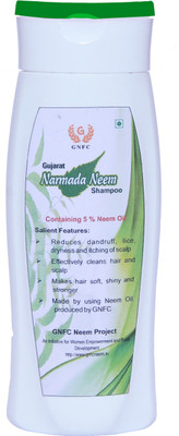 Gujarat Narmada Neem Shampoo(Pack of 3)(600 ml)