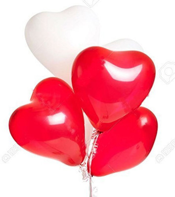 Shop Online Solid Red & White Heart Balloons (pack of 30) (Red) Balloon(Multicolor, Pack of 30)
Shop Online Solid Red & White Heart Balloons (pack of 30) (Red) Balloon(Multicolor, Pack of 30)