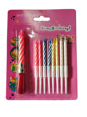 Funcart Happy Birthday Musical with Eight Colorful with Stand Candle(Multicolor, Pack of 9)
Funcart Happy Birthday Musical with Eight Colorful with Stand Candle(Multicolor, Pack of 9)