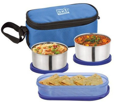 The Kitchen Queen Hot Meal Steel Double Decker ZIP Soft (Blue) 3 Containers Lunch Box(350 ml)
The Kitchen Queen Hot Meal Steel Double Decker ZIP Soft (Blue) 3 Containers Lunch Box(350 ml)