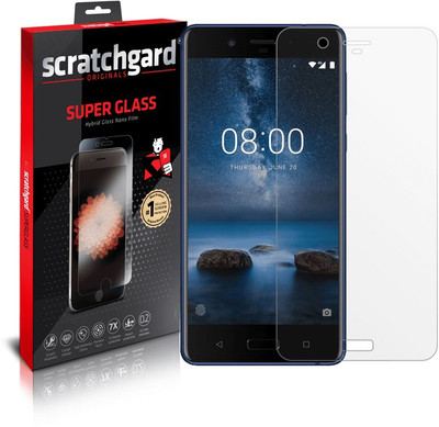 Scratchgard Screen Guard for Nokia 8, Transparent