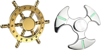 SANJARY GOOD QUALITY PACK OF 2 METAL SPINNER SHIP WHEEL AND AXE NINJA BLADE (GOLD & SILVER)(Multicolor)
SANJARY GOOD QUALITY PACK OF 2 METAL SPINNER SHIP WHEEL AND AXE NINJA BLADE (GOLD & SILVER)(Multicolor)
