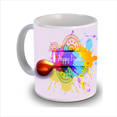 New Star Light India Abstract Design Printed Diwali Coffee Ceramic Mug(350 ml), White
New Star Light India Abstract Design Printed Diwali Coffee Ceramic Mug(350 ml), White