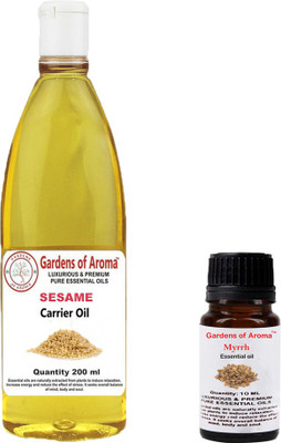 Gardens Of Aroma Myrrh 10ml AndSesame 200ml(210 ml)