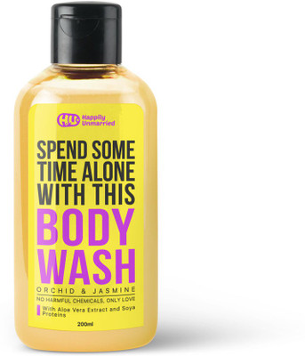 Happily Unmarried Body Wash - Orchid & Jasmine 200ml(200 ml)