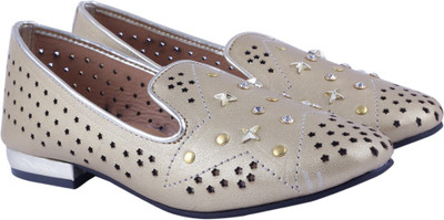 Adorn Casuals For Women(Beige, Golden