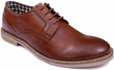 Kicks.Inc Bennit Derby Lace Up For Men(Brown