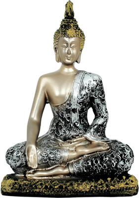 Grazzo Meditating Buddha for Inner Peace Decorative Showpiece - 6.5 cm(Polyresin, Silver, Gold)
Grazzo Meditating Buddha for Inner Peace Decorative Showpiece - 6.5 cm(Polyresin, Silver, Gold)
