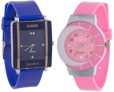 KAWA FR-211 PU MATERIAL MULTICOLOR Watch - For Women