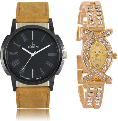Keepkart LR 0019 And AKS Golden For Couple Watch Specially For Men And Women Watch - For Men & Women
Keepkart LR 0019 And AKS Golden For Couple Watch Specially For Men And Women Watch - For Men & Women