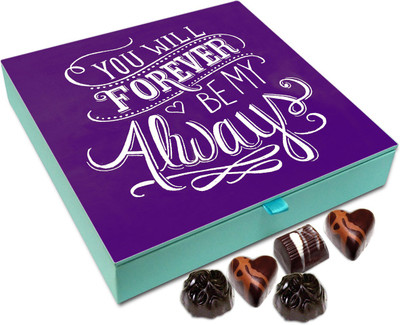 Chocholik Gift Box - You Will Be Mine Today And Forever Chocolate Box - 9pc Truffles(108 g)
Chocholik Gift Box - You Will Be Mine Today And Forever Chocolate Box - 9pc Truffles(108 g)