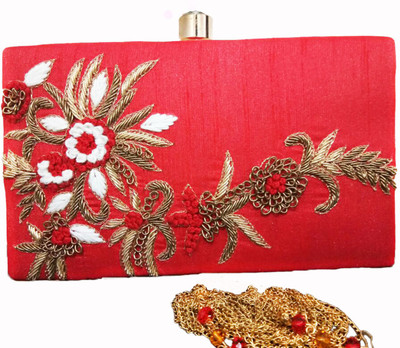 CLUTCHKARTBAGS Party Red Clutch