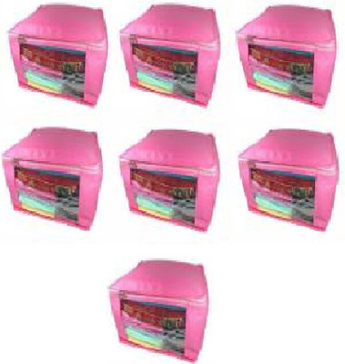 Addyz Plain Pack of 7 Pisces Plain Large Saree Salwar Suit Kamiz Cover Storage Bag(Pink)
Addyz Plain Pack of 7 Pisces Plain Large Saree Salwar Suit Kamiz Cover Storage Bag(Pink)