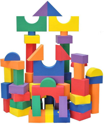 HALO NATION Non Toxic EVA Foam Building Block 93 Pieces Non-Toxic and Safe For Kids, With alphabets and Numbers on Blocks For kids(Multicolor)
HALO NATION Non Toxic EVA Foam Building Block 93 Pieces Non-Toxic and Safe For Kids, With alphabets and Numbers on Blocks For kids(Multicolor)