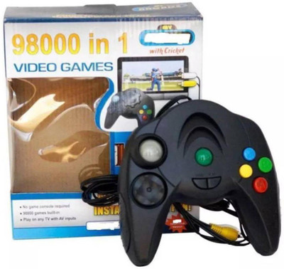 FlySky 98000 in 1 Video Games/Plug into any TV for instant Gaming Funs/More Funs,More Enjoy and More Games/98000 Games Built-in(Multicolor)
FlySky 98000 in 1 Video Games/Plug into any TV for instant Gaming Funs/More Funs,More Enjoy and More Games/98000 Games Built-in(Multicolor)