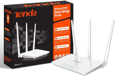 TENDA F3 Router(White)