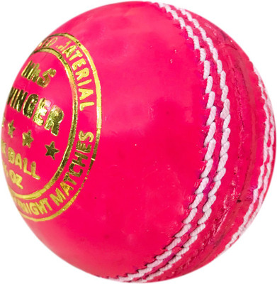 HRS Swinger Day and Night Leather Ball, Pink Cricket Leather Ball(Pack of 1, Pink)