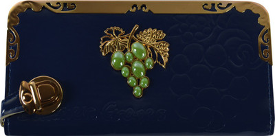 Glitters Online Casual Blue Clutch
