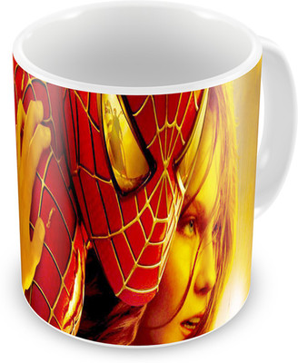 Mukesh Handicrafts MHMG0111 Ceramic Mug(325 ml), Multicolor