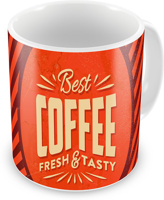 Mukesh Handicrafts MHMG0059 Ceramic Mug(325 ml), Multicolor