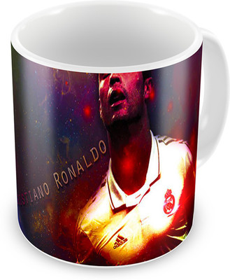 Mukesh Handicrafts MHMG0030 Ceramic Mug(325 ml), Multicolor
