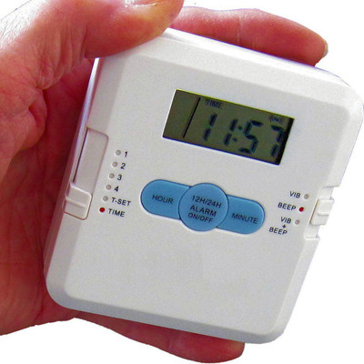 OVO Digital Medicine Organizer and Reminder Four pill compartments – Four alarms a day – Vibrating, Beep or Both Alarm and Snooze – All medication-time settings resume automatically – 12 Months Warranty (Battery Included). DZF-98PS Pill Box(White)
OVO Digital Medicine Organizer and Reminder Four pill compartments – Four alarms a day – Vibrating, Beep or Both Alarm and Snooze – All medication-time settings resume automatically – 12 Months Warranty (Battery Included). DZF-98PS Pill Box(White)