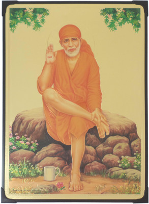 R S Exports Lord Shirdi Sai baba Photo Frame ( 30.5 cm x 22.5 cm x 1 cm ) / Wall Hangings for Home Decor and Wall Decor / Photo Frames For Posters and Thanksgiving Wall Decorations / saibaba sirdi shirdi shridi sai baba Art work for Paintings and Wall Sti
R S Exports Lord Shirdi Sai baba Photo Frame ( 30.5 cm x 22.5 cm x 1 cm ) / Wall Hangings for Home Decor and Wall Decor / Photo Frames For Posters and Thanksgiving Wall Decorations / saibaba sirdi shirdi shridi sai baba Art work for Paintings and Wall Sti
