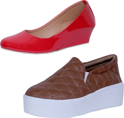 IndiWeaves Sneakers For Women(Red, Brown
IndiWeaves Sneakers For Women(Red, Brown