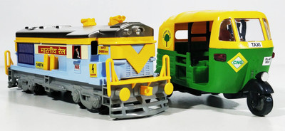 Jack Royal Toy Train Engine and Auto (Pull Back toy Set of 2) (Green,Blue)(Green, Blue)
Jack Royal Toy Train Engine and Auto (Pull Back toy Set of 2) (Green,Blue)(Green, Blue)